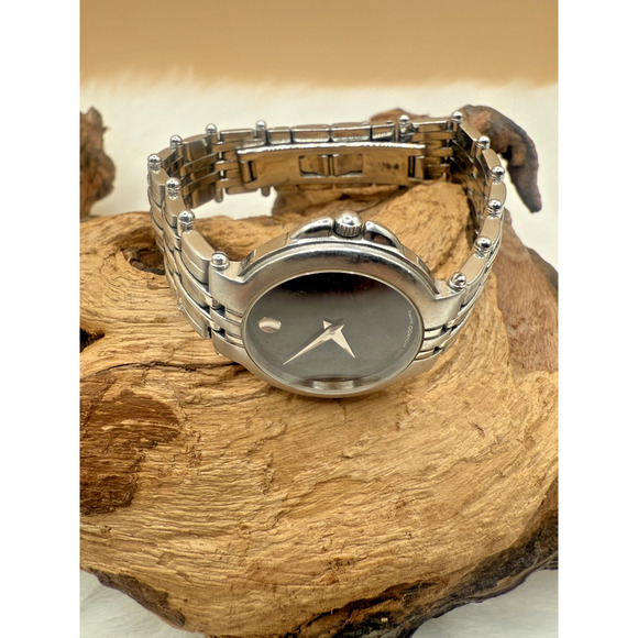 Movado Aviso 26mm Museum Women\'s Black Dial Watch - 84-36-829-3324739 main image 6